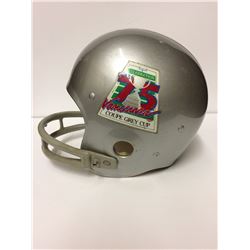 CFL 75TH GREY CUP FULL SIZE HELMET