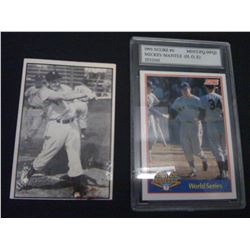 1991  MANTLE REISSUE. 1971 RALPH KINER REISSUE