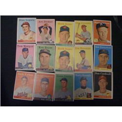 1958 TOPPS MLB