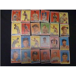 1958 TOPPS MLB WASHINGTON SENATORS K.C. A'S ETC.