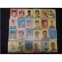 1958 TOPPS MLB
