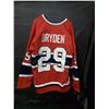 Image 1 : KEN DRYDEN AUTOGRAPHED JERSEY WITH COA