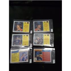 GRETZKY 1982 RECORD SEASON LEADERBOARD CARDS