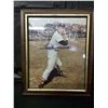 Image 1 : FRAMED TED WILLIAMS AUTOGRAPHED PHOTO