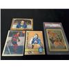 Image 1 : TERRY SAWCHUCK JACQES PLANTE 1950'S 1960'S CARDS
