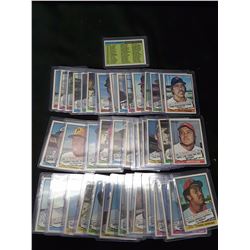 1976 TOPPS MLB TRADE CARDS FULL SET WITH CHECKLIST V.G. CONDITION