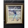 Image 1 : SIGNED GEORGE BELL FRAMED PIC WITH JSA COA