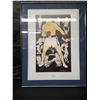 Image 1 : FRAMED SIGNED MUHAMMED ALI LTD. EDITION #122 OF 850 ARTWORK