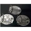 Image 2 : SISKIYOU, BERGOMOT LTD. EDITION HANDMADE BELT BUCKLES. LEAFS, BRUINS, FALCONS