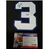 Image 1 : QUINTON RICHARDSON AUTOGRAPHED JERSEY NUMBER WITH OFFICIAL PSA COA