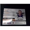 Image 2 : RED KELLY AUTOGRAPHED CARD