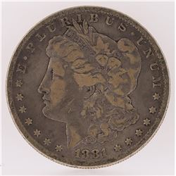 1881-S Morgan Silver Dollar