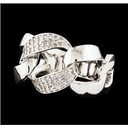 0.33 ctw Diamond Ring - 14KT White Gold