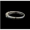 Image 3 : 18KT White Gold 0.40 ctw Diamond Ring