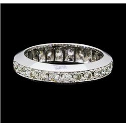 1.00 ctw Diamond Eternity Ring - 14KT White Gold