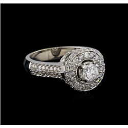 1.01 ctw Diamond Ring - 14KT White Gold