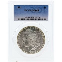 1882 PCGS MS63 Morgan Silver Dollar