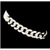 Image 4 : 14KT White Gold Chain Link Bracelet