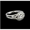 14KT White Gold 1.17 ctw Diamond Ring