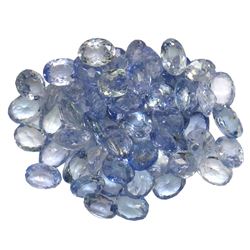 10.51 ctw Oval Mixed Tanzanite Parcel