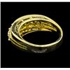 Image 3 : 0.70 ctw Diamond Ring - 14KT Yellow Gold