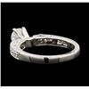 Image 3 : 1.01 ctw Diamond Ring - 18KT White Gold