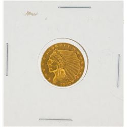 1910 $2.50 AU Indian Head Quarter Eagle Gold Coin