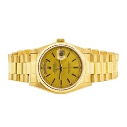 Rolex 18KT Gold President Day-Date Men's Watch