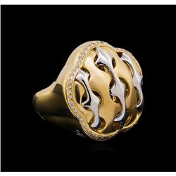 14KT Yellow Gold 0.50 ctw Diamond Ring