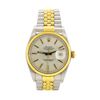 Image 1 : Rolex 18KT Yellow Gold and Stainless Steel Men's Wristwatch