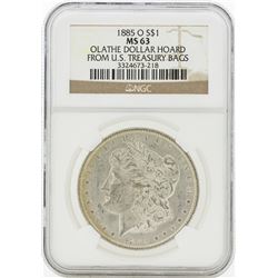1885-O MS63 NGC Morgan Silver Dollar