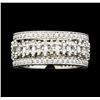 Image 2 : 1.35 ctw Diamond Ring - 14KT White Gold