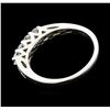 Image 3 : 0.50 ctw Diamond Four Stone Ring - 14KT White Gold