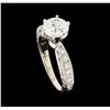 Image 4 : 1.46 ctw Diamond Ring - 18KT White Gold
