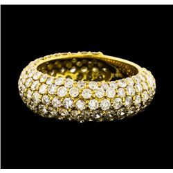 3.50 ctw Diamond Ring - 18KT Yellow Gold