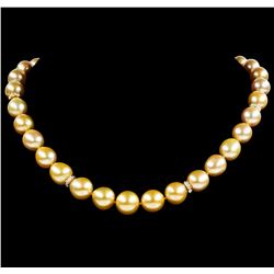 Pearl and Diamond Necklace