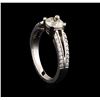 Image 4 : 1.34 ctw Diamond Ring - 14KT White Gold