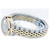 Image 7 : Rolex Ladies Two Tone Blue MOP String Sapphire Diamond VVS Datejust Wristwatch