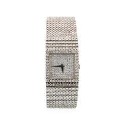 Vintage Piaget 18KT White Gold Diamond Watch