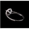 Image 3 : 2.60 ctw Black Diamond Ring - 14KT White Gold
