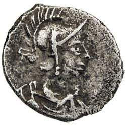 BYZANTINE EMPIRE: Justinian I, 527-565, AR 1/2 siliqua (1.05g), Constantinople, ND. VF