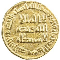 UMAYYAD: al-Walid I, 705-715, AV dinar (4.24g), NM (Dimashq), AH89. EF