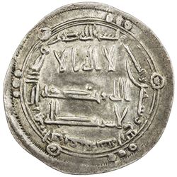 ABBASID: al-Mahdi, 775-785, AR dirham (2.58g), Ifriqiya, AH164. VF-EF