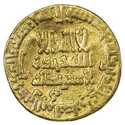ABBASID: al-Rashid, 786-809, AV dinar (4.21g), NM (Egypt), AH183. F