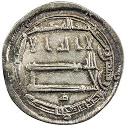 ABBASID: al-Rashid, 786-809, AR dirham (2.90g), Arran, AH192. VF-EF