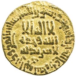 ABBASID: al-Amin, 809-813, AV dinar (4.25g), NM (Egypt), AH195. F