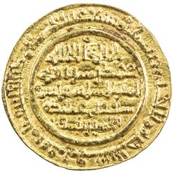 ALMORAVID: 'Ali, 1106-1142, AV dinar (4.15g), al-Mariya (Almeria), AH537. EF-AU