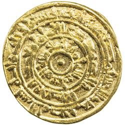 FATIMID: al-Mu'izz, 953-975, AV dinar (4.03g), Misr, AH364. VF