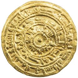 FATIMID: al-Mu'izz, 953-975, AV dinar (4.13g), Misr, AH364. VF
