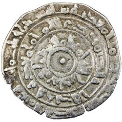 FATIMID: al-Mu'izz, 953-975, AR 1/2 dirham (1.41g), al-Mahdiya, AH360. VF